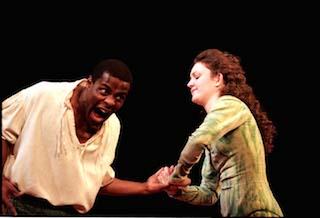 Paterson Joseph as Hotspur, Henry IV Part 1, English Touring Theatre, 1997