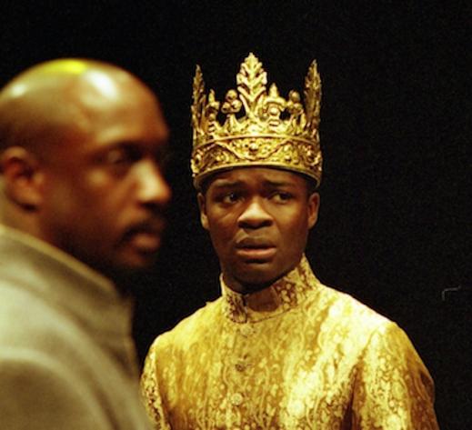 David Oyelowo as Henry VI in Henry VI Part 1, Royal Shakespeare Company, Swan Theatre, Stratford-upon-Avon, 2000