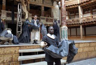 Scene from Two Noble Kinsmen, Shakespeare's Globe, 2000