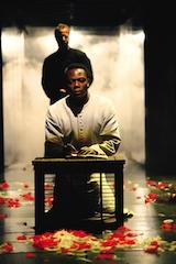 Chuk Iwuji as King Henry VI, in Henry VI Part 2, Royal Shakespeare Company, Courtyard Theatre, Stratford-upon-Avon, 2006