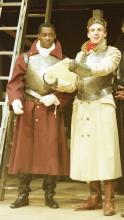 Portrait of Patrick Robison as melun/Gurney in King John, Royal Shakespeare Company, Swan Theatre, 1988